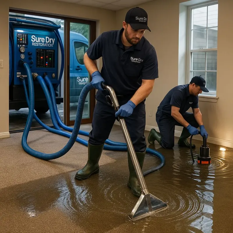 Water Extraction and Removal process in Bairoa, PR